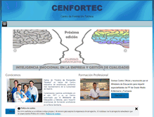 Tablet Screenshot of cenfortec.es